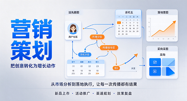 且末县营销策划
